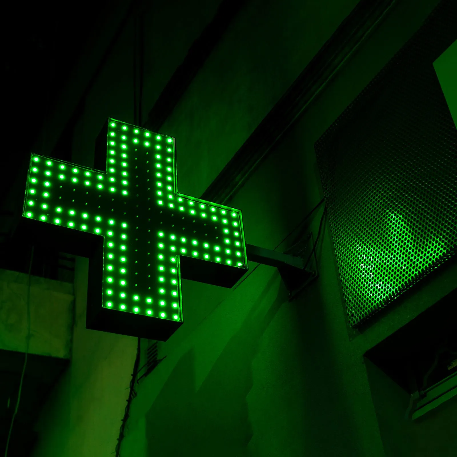 Croix verte de pharmacie